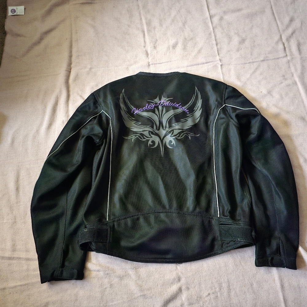 Womens Large Harley Davidson motorcycle jacket